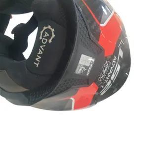 Casco Moto LS2 Advant Carbon X Talla L 89228