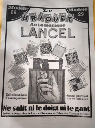 5 Cartelli pubblicitari di accendini