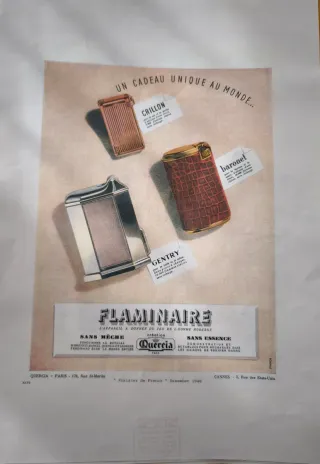 5 Cartelli pubblicitari di accendini