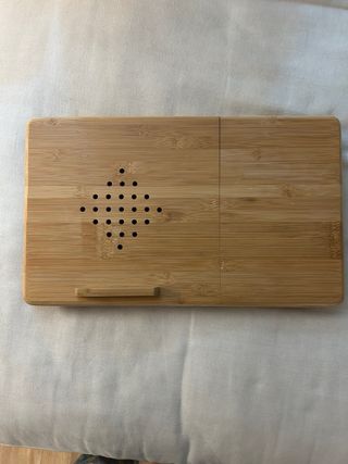 Scrivania pieghevole in legno per divano