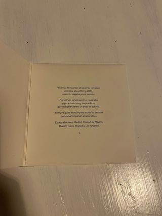 CD Leiva - Cuando te muerdes el labio