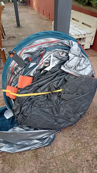 Tienda de campaña 3 personas Quechua 2 Seconds XL