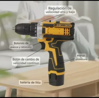 Taladro Atornillador Inalámbrico Accesorios
