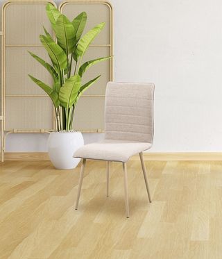 Silla de comedor beige