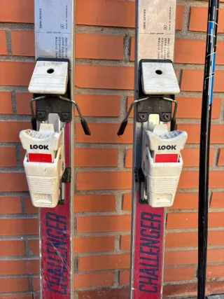 Conjunto Esquí Elan Challenger Botas y Bastones