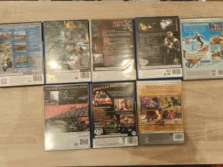 Lote PS2 Slim + 9 Juegos, Mando, Memory y Cables