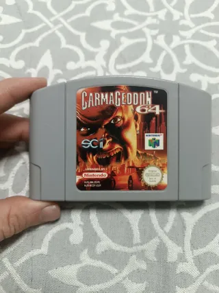 Carmageddon 64. Pal Eur. Nintendo 64.