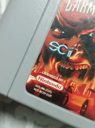 Carmageddon 64. Pal Eur. Nintendo 64.