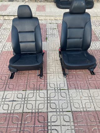Asientos BMW 530d Cuero Negro