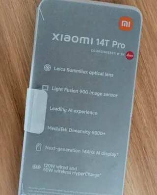 Xiaomi 14t pro 512g y 12 de Ram, cargador incluido