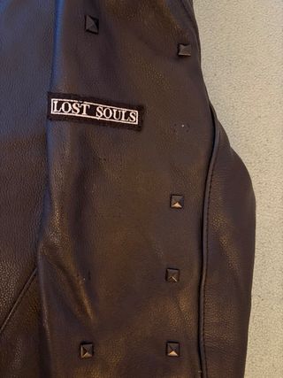 Chaqueta de Piel Original Negro