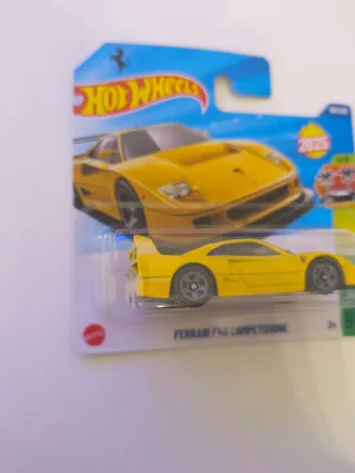 Hot Wheels Ferrari F40 Competizione Amarillo