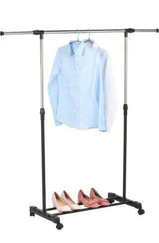 Perchero Extensible con Ruedas