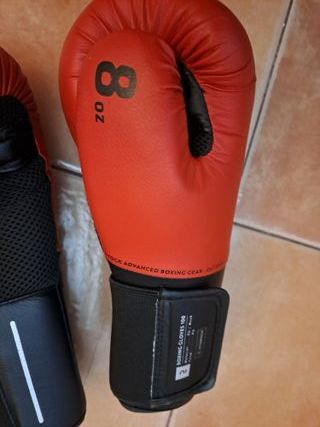Guantes de boxeo para niño Outshock talla 8