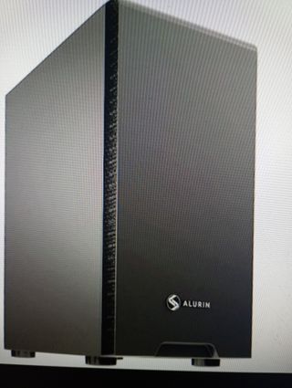 Torre PC Alurin Work Negra
