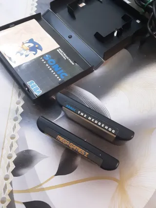 Consola Sega Mega Drive II Negra