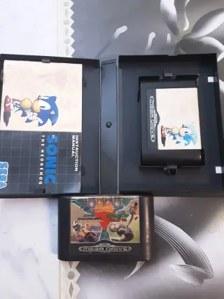 Consola Sega Mega Drive II Negra