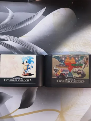 Consola Sega Mega Drive II Negra