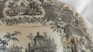 Bandeja Antigua Porcelana Pickman