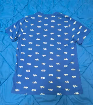Camiseta Nike Azul Estampada
