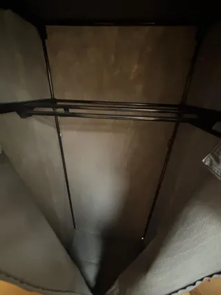 Armario de tela 1,69 x 75 x 50 cm.