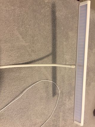 Lámpara Escritorio LED iFalarila con Pinza Blanca