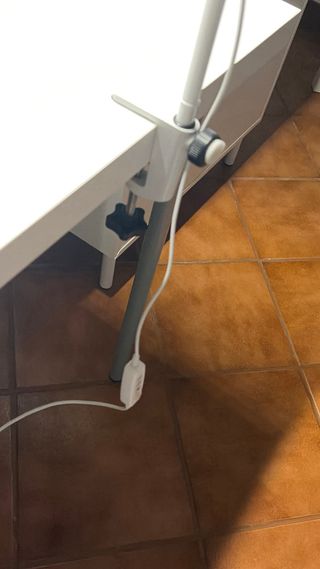 Lámpara Escritorio LED iFalarila con Pinza Blanca