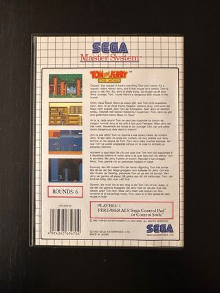 Tom & Jerry: The Movie - Master System