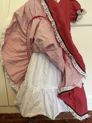 Traje Flamenca Niña D'Lino y Seda 4 Años