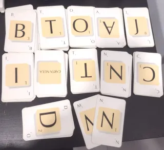 Scrabble Cartas Juego de Mesa