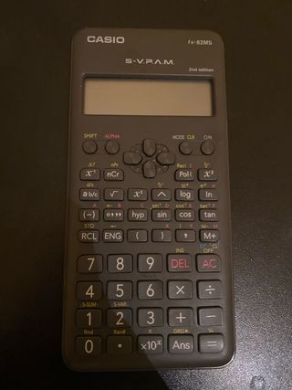 Calculadora Casio fx-82MS 2nd edition