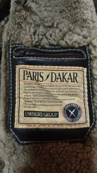 Abrigo de piel forrado