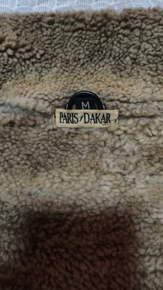 Abrigo de piel forrado