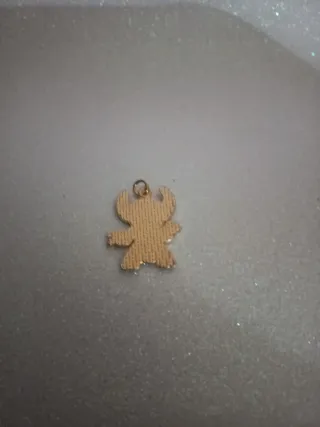 Colgante Dibujos Stitch Azul y Rosa