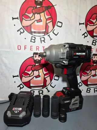 Pistola de Impacto Parkside  Batería y Cargador