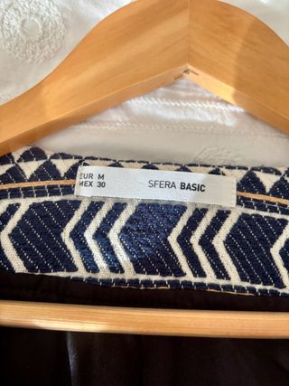 Chaqueta étnica jacquard Sfera – Talla M