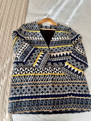Chaqueta étnica jacquard Sfera – Talla M