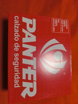 Botas de seguridad Panter negras y azules