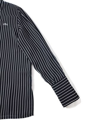 Anna Mora/ Camisa de rayas negra 50