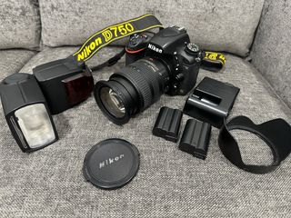 Nikon D750 + Objetivo Nikkor 24-120mm