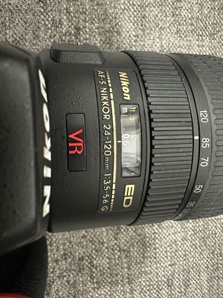 Nikon D750 + Objetivo Nikkor 24-120mm