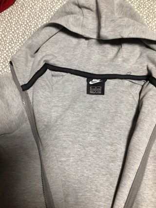 Sudadera Nike Gris FC Barcelona