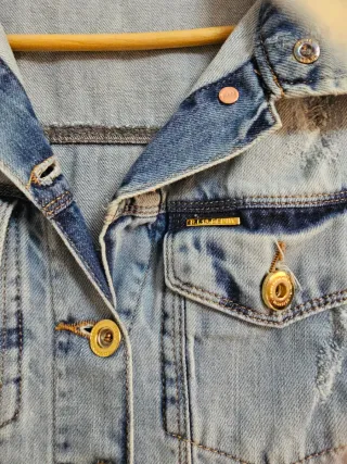 Vestido vaquero largo azul