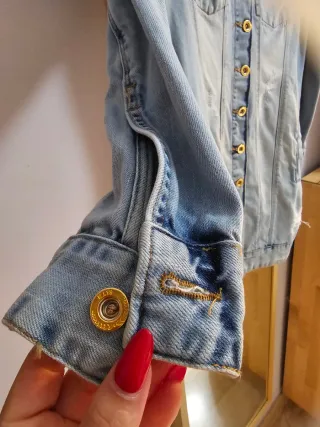 Vestido vaquero largo azul