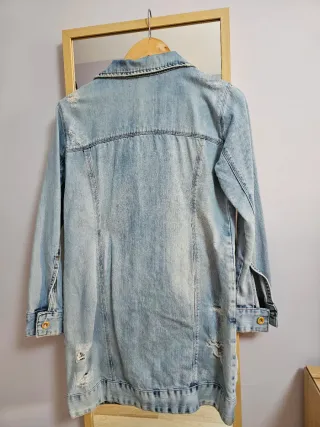 Vestido vaquero largo azul