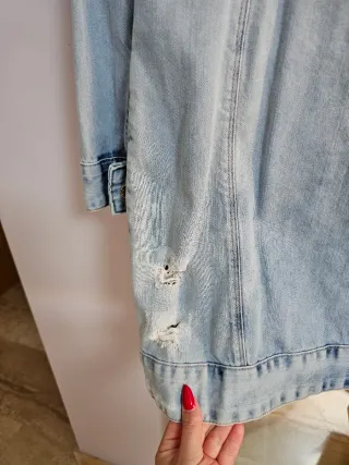 Vestido vaquero largo azul