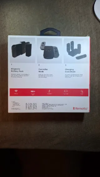 Batería Remotto Enerjoy Pro Nintendo Switch 10Ah