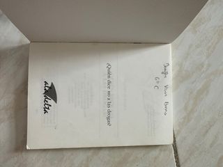 Libro ¿quien dice no a las drogas?