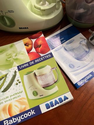 Babycook Beaba Vaporera y Batidora Bebés