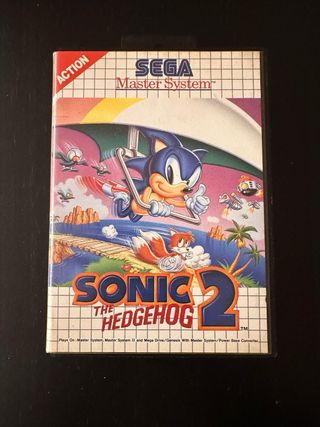 Sonic The Hedgehog 2 - Master System - Completo